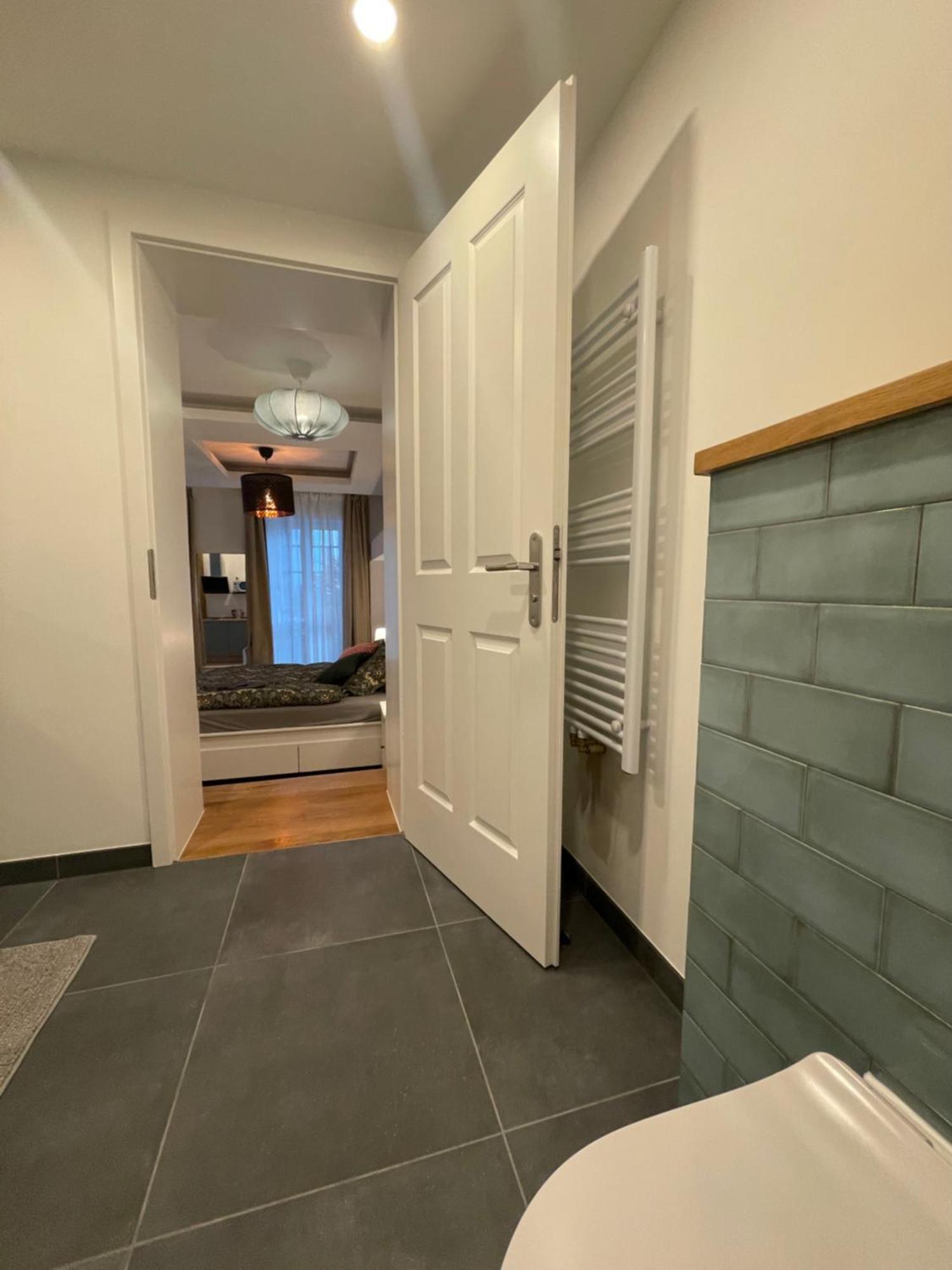 Boutique Hotel Pension Luisengruen Kueche 1Gbs Wlan Netflix Disney Magentatv Chemnitz Luaran gambar