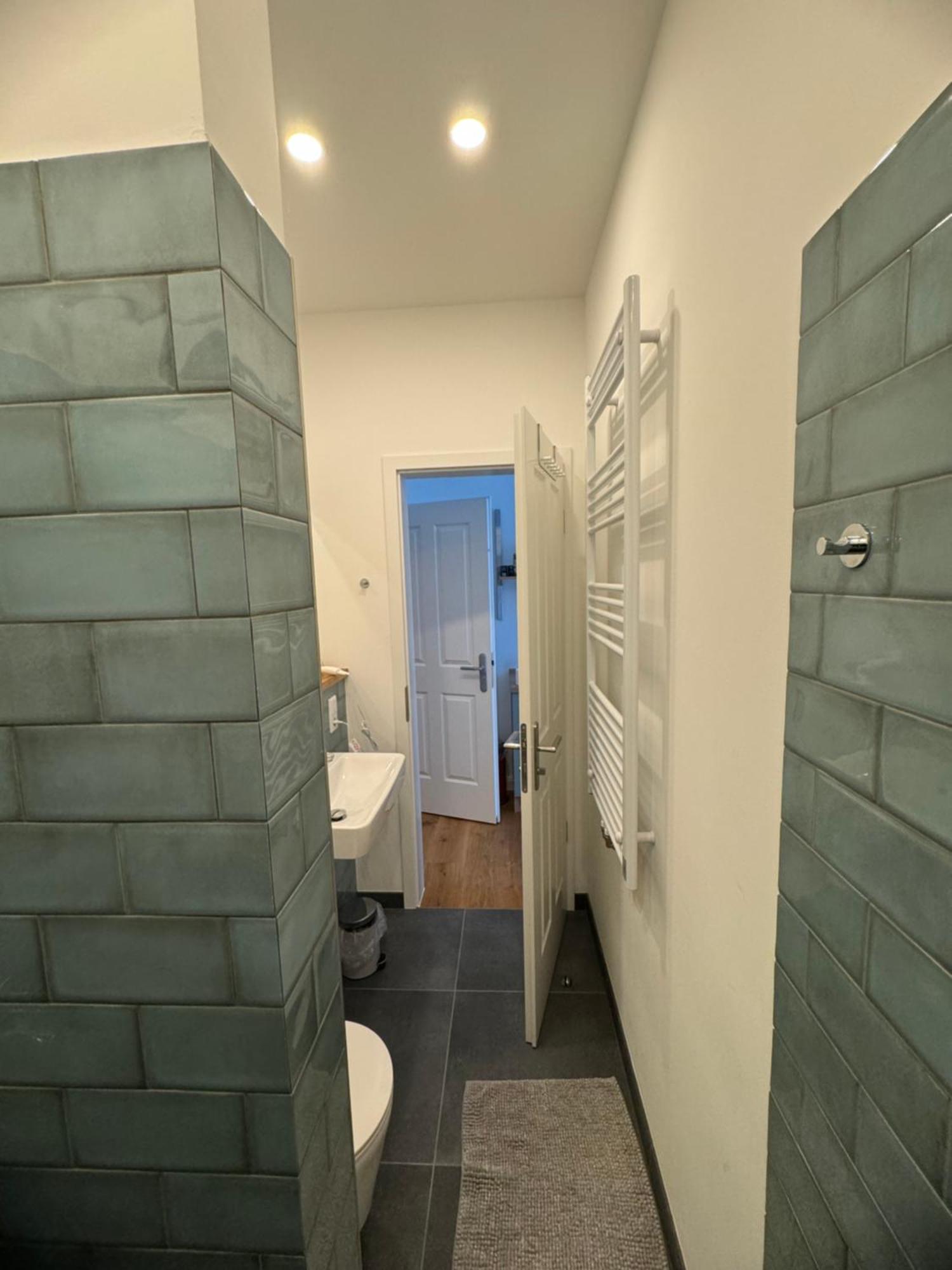 Boutique Hotel Pension Luisengruen Kueche 1Gbs Wlan Netflix Disney Magentatv Chemnitz Luaran gambar